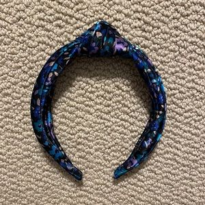 J. Crew Printed Knot Headband